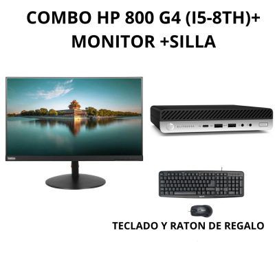 ELIGE TU COMBO HP 800 G4 (I5-8TH) WIN 11 PRO