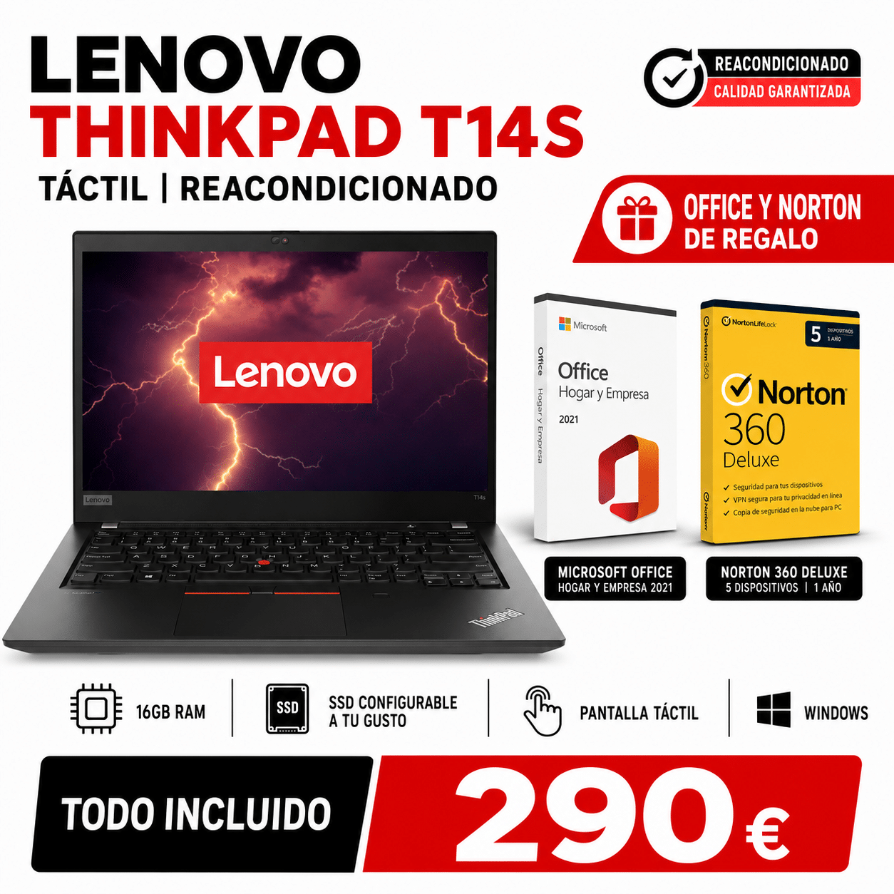 Bundle oferta t14s